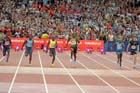 Usain Bolt, 100 metres,  2013 IAAF Diamond League, Sainsbury's Anniversary Games, Queen Elizabeth Olympic Park, London.